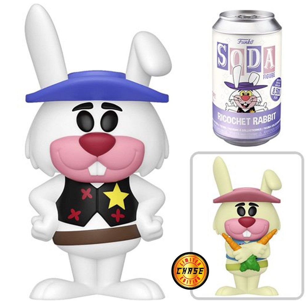 

Фигурка кролика Funko Soda HB Ricochet Rabbit, банка из-под вина Funko POP!