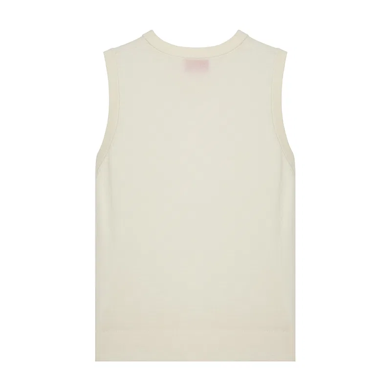 Топ женский ecru v-neck racerback DIESEL — фото 3