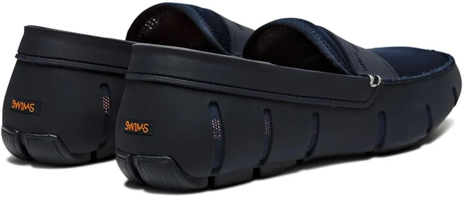 Мужские лоферы для плавания, лоферы Penny Loafers из нейлона и резины, без шнурков, черные/серые/темно-синие Swims — фото 3
