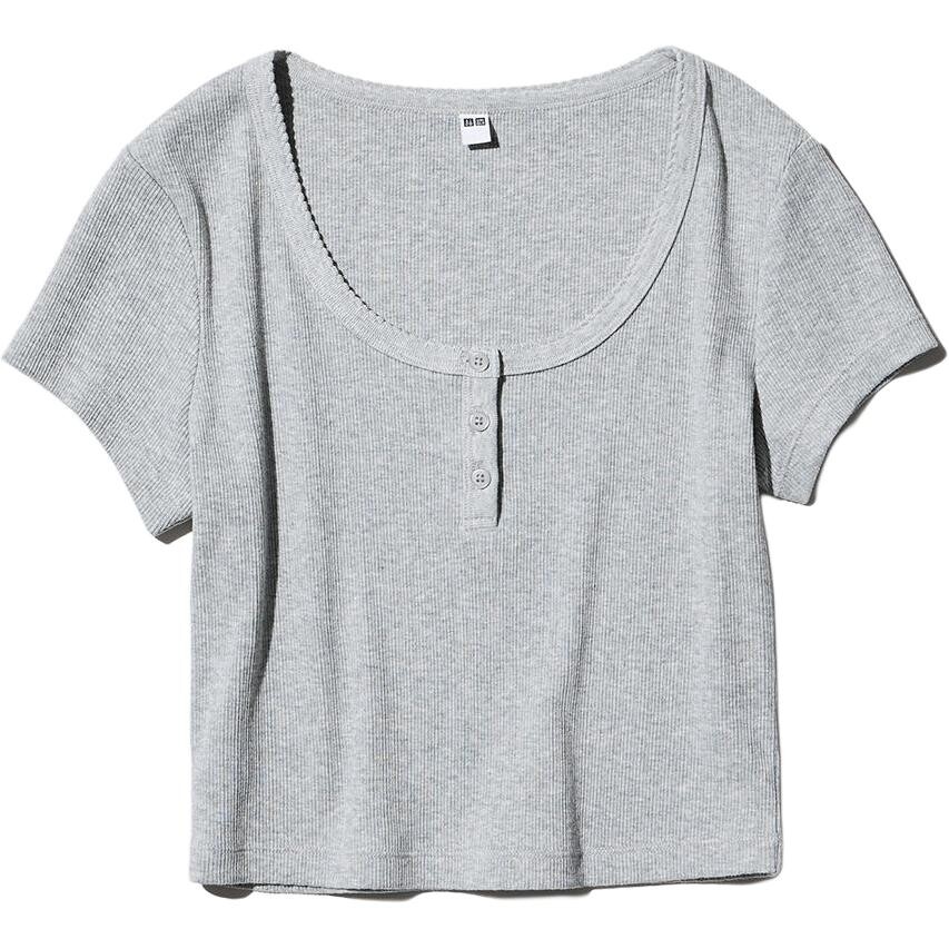 

Футболка женская Uniqlo, серый