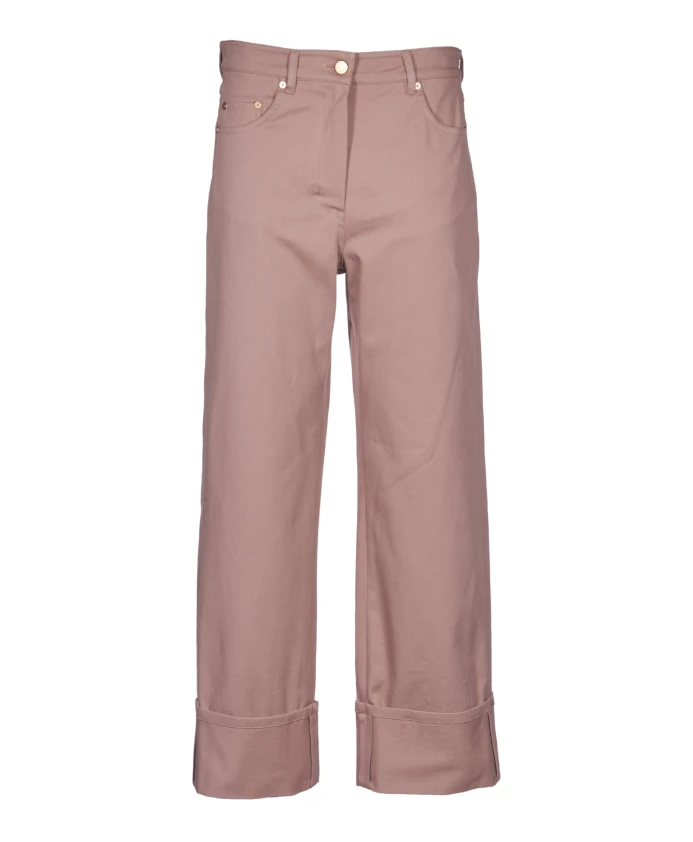 

Широкие брюки, силуэт банана Max Mara, коричневый