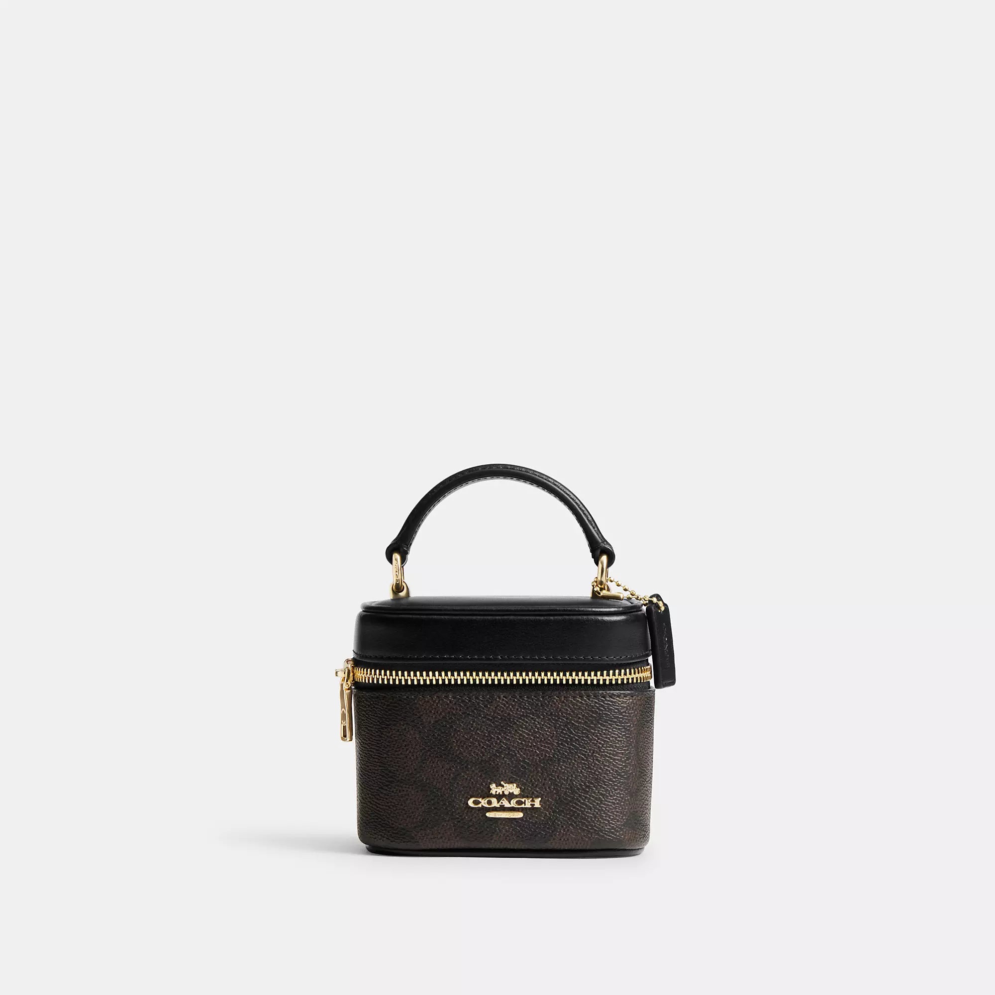 

Сумка через плечо Ava от Coach Outlet из фирменной ткани, цвет gold/walnut/black, Черный, Сумка через плечо Ava от Coach Outlet из фирменной ткани, цвет gold/walnut/black