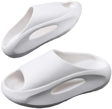 

Повседневные тапочки, противоскользящая толстая подошва, легкие и износостойкие, подходят для летнего использования дома, на улице, на пляже (размер: EU 42/43, цвет: черный A) Bydzkj