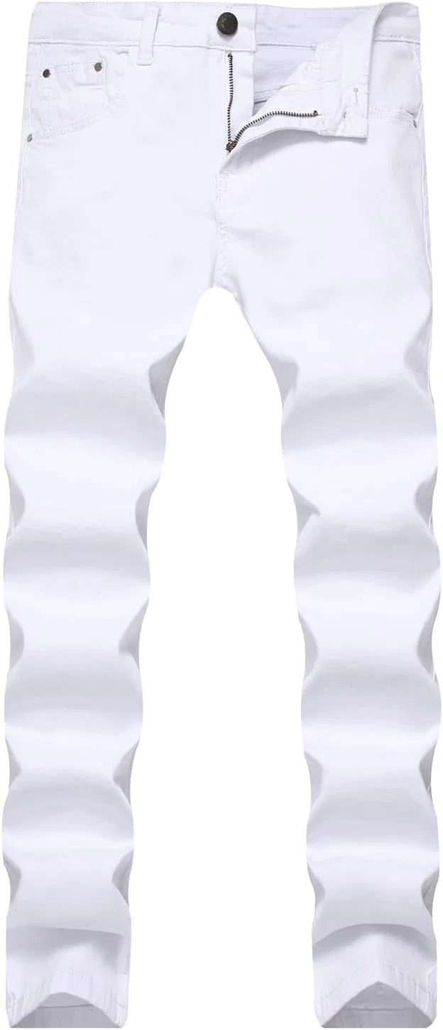 Джинсы, Slim Fit, White