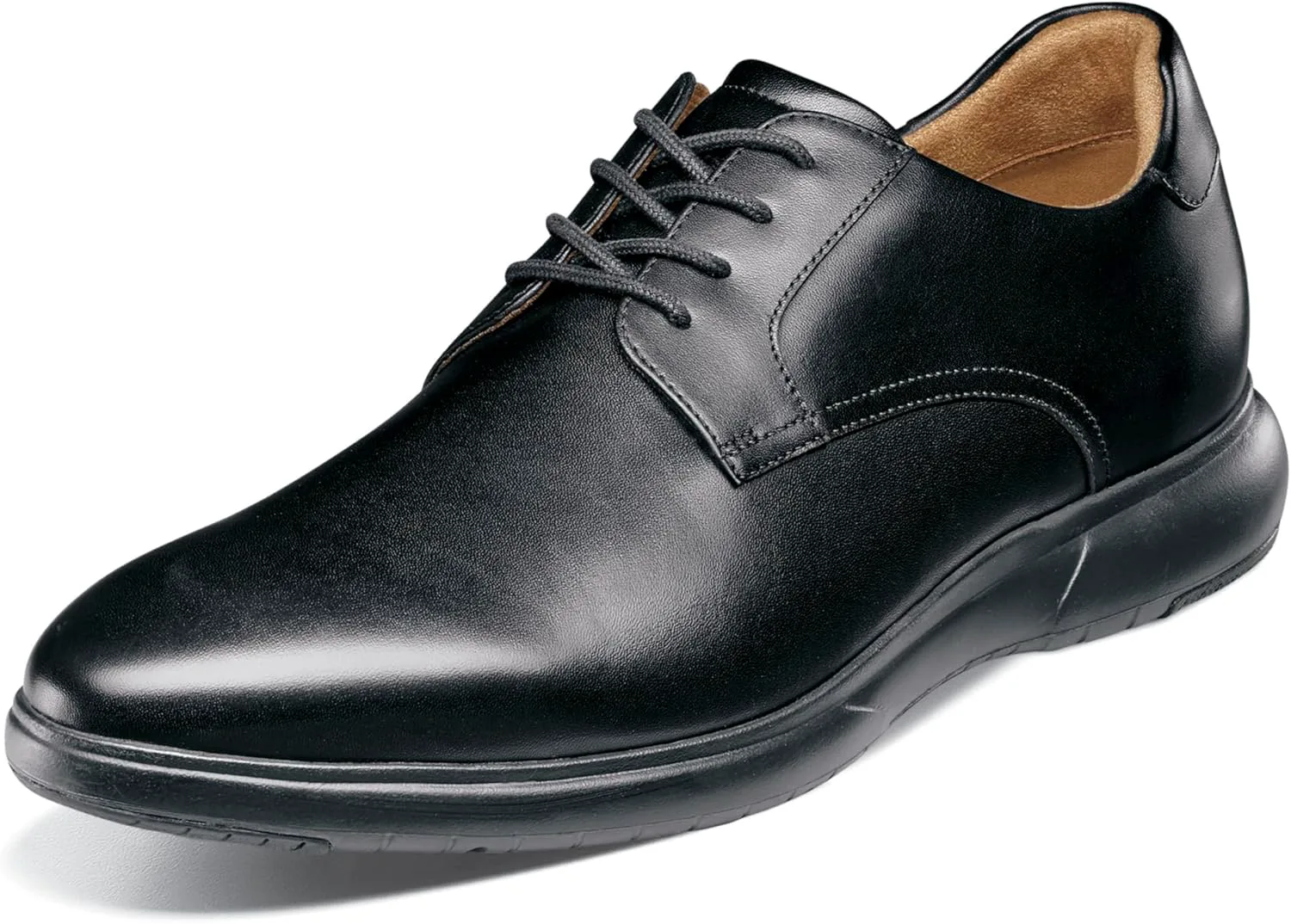 Мужские оксфорды Florsheim Cosimo с гладким носком, черный — фото 2