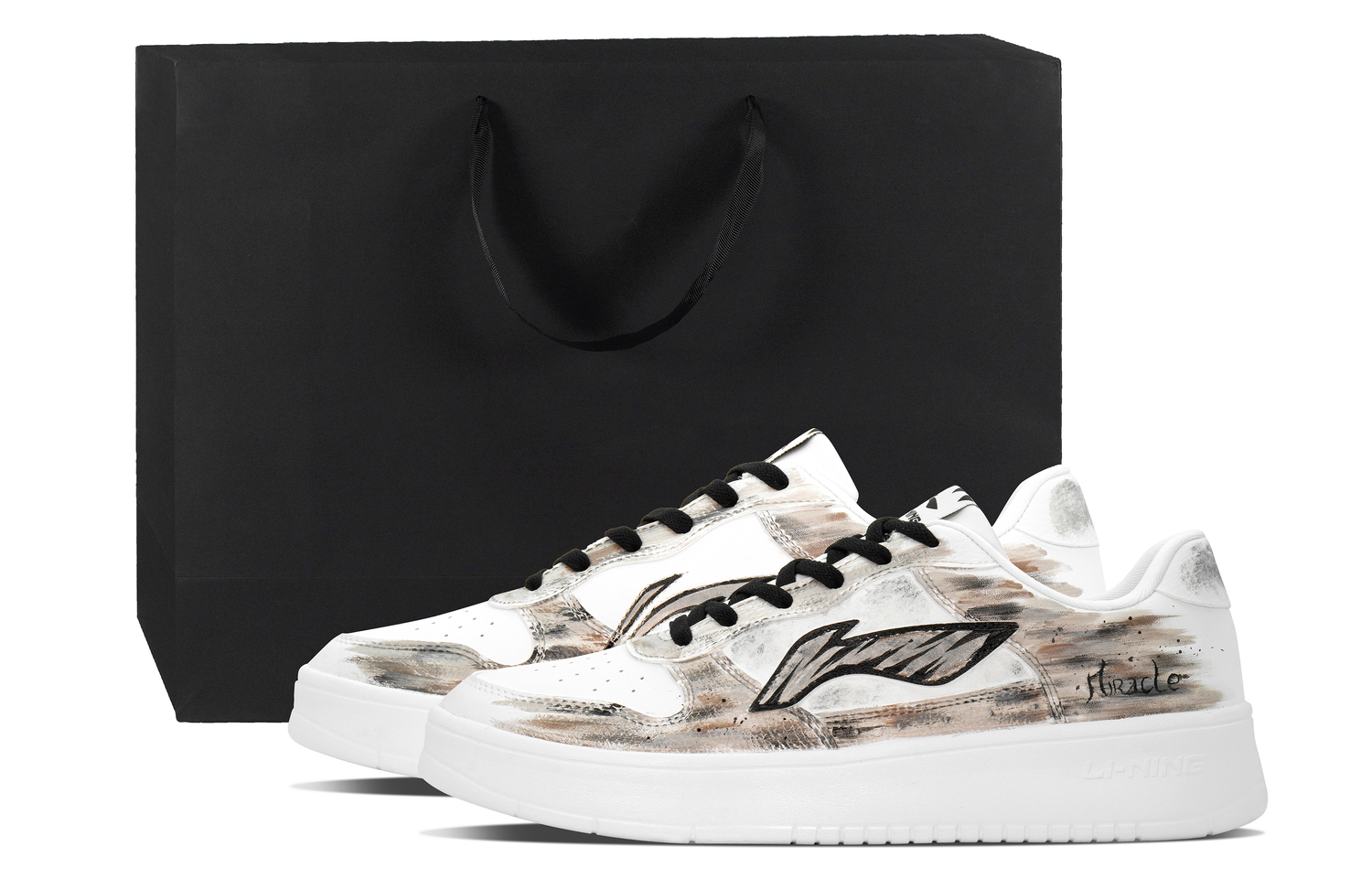 

Понтонные лодки устойчивые к истиранию дышащие низкие скейтерские кроссовки men's LINING, мокко