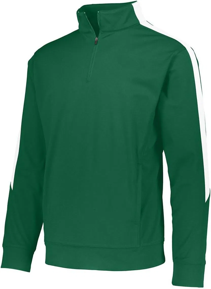 Мужская спортивная одежда Augusta Sportswear 4386, темно-зеленый/белый
