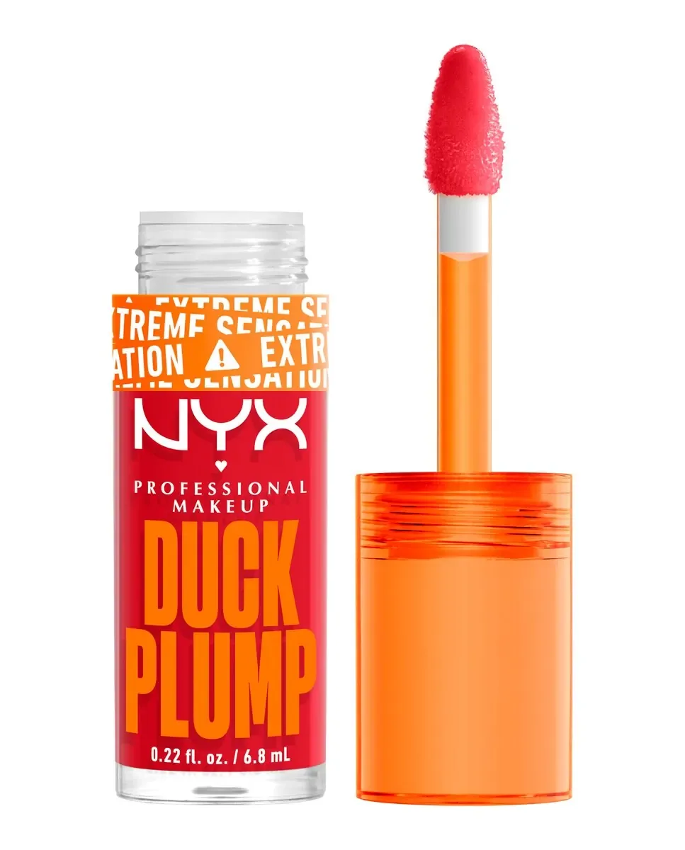 Блеск для губ увеличивающий объем Duck Plump High Pigment Lip Gloss Nyx Professional Makeup, Cherry Spicy — фото 2