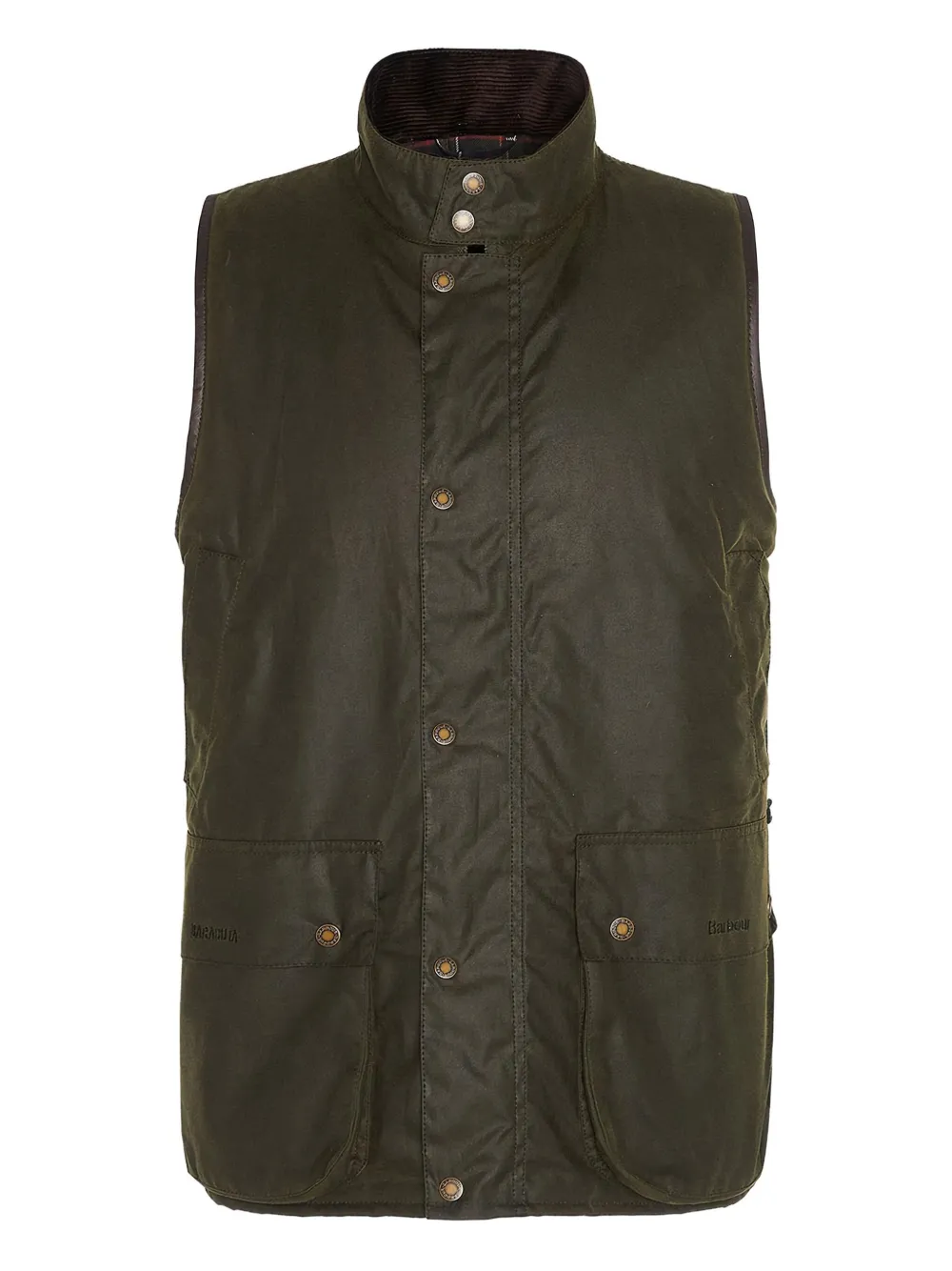 

Жилет на пуговицах Baracuta, зеленый