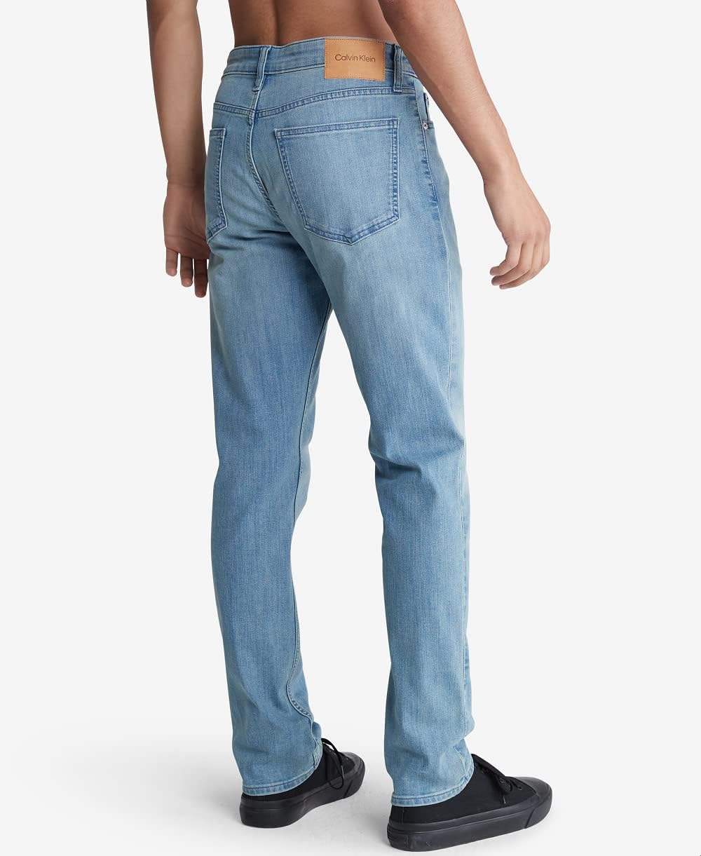 Мужские джинсы Calvin Klein Standard Slim Fit, Allie Indigo — фото 2