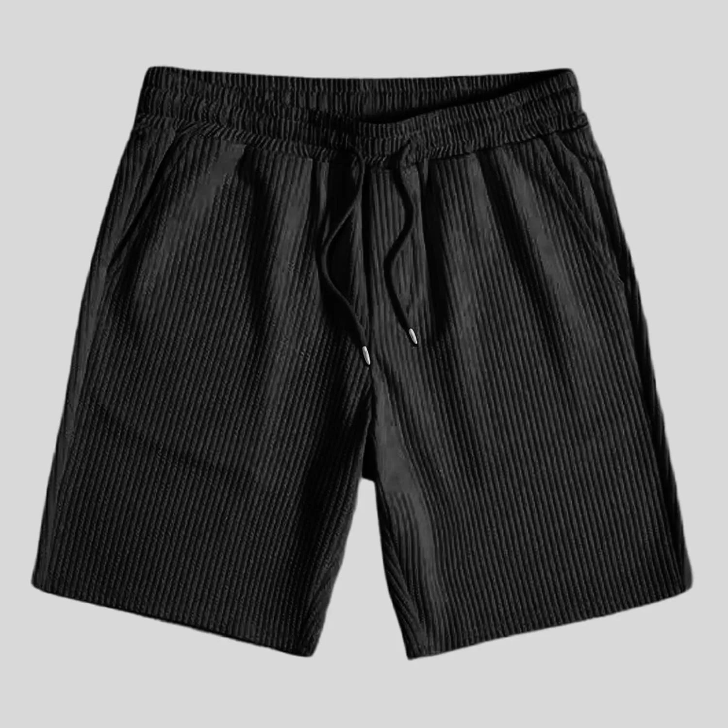 Мужской спортивный костюм из 2 предметов, хлопок, Black — фото 4