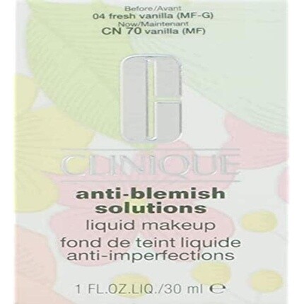 

Жидкая основа Anti Blemish Solutions 04 Свежая ваниль 30 мл, Clinique