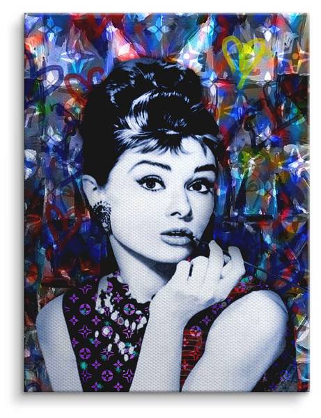 

Картина на холсте ArtMind Audrey Hepburn, многоцветный