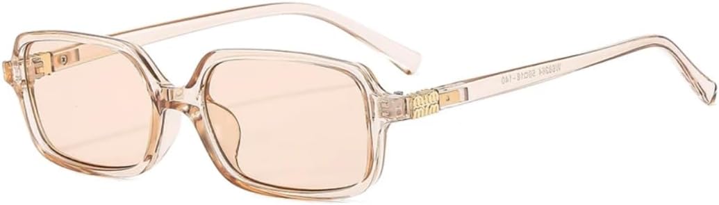 

Солнцезащитные очки с защитой от УФ-излучения UV400 | Прозрачные градиентные линзы в стиле панк | Для женщин и мужчин | Для занятий спортом на открытом воздухе и вождения DSVIGF, Clearbrown-brown