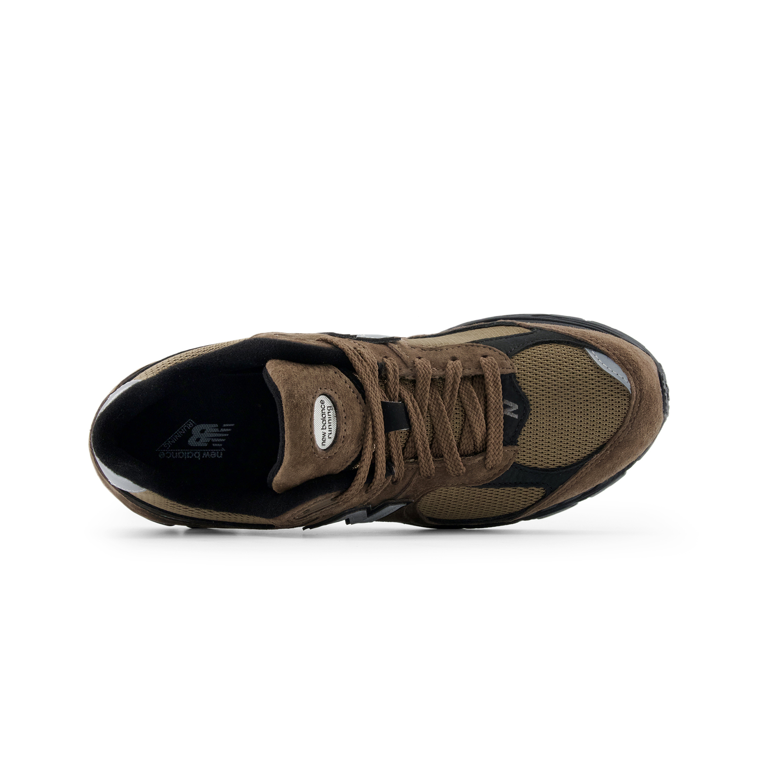 NB 2002R Low top повседневные кроссовки мужские New Balance, коричневый — фото 4
