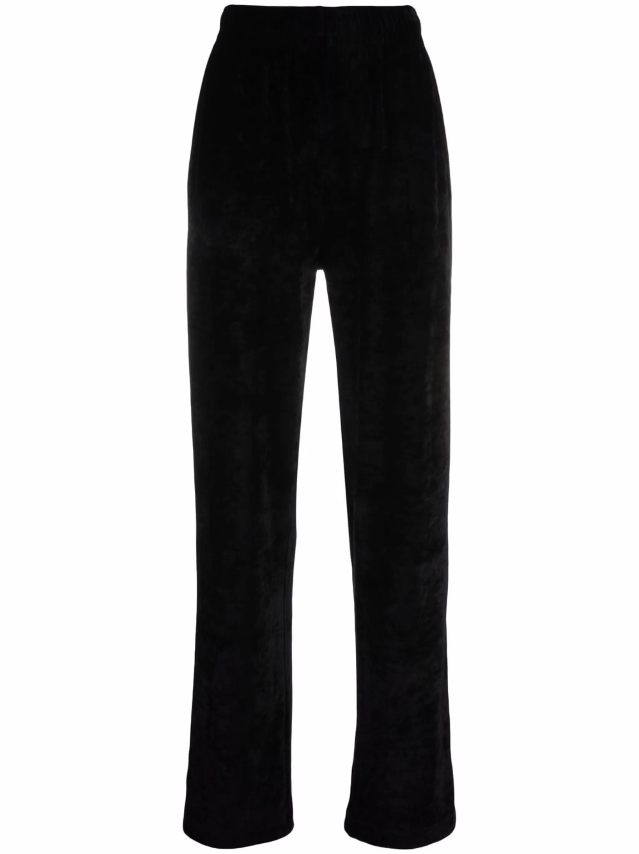 

Бархатные брюки прямого кроя Givenchy, черный