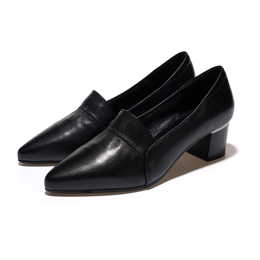 Туфли на высоком каблуке 5,0 см, женские Devanro, Black