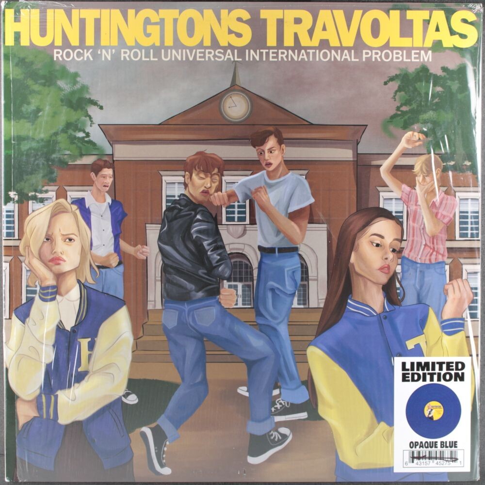 

Виниловая пластинка LP Rock 'n' Roll Universal International Problem [Opaque Blue Vinyl] - The Huntingtons, Travoltas