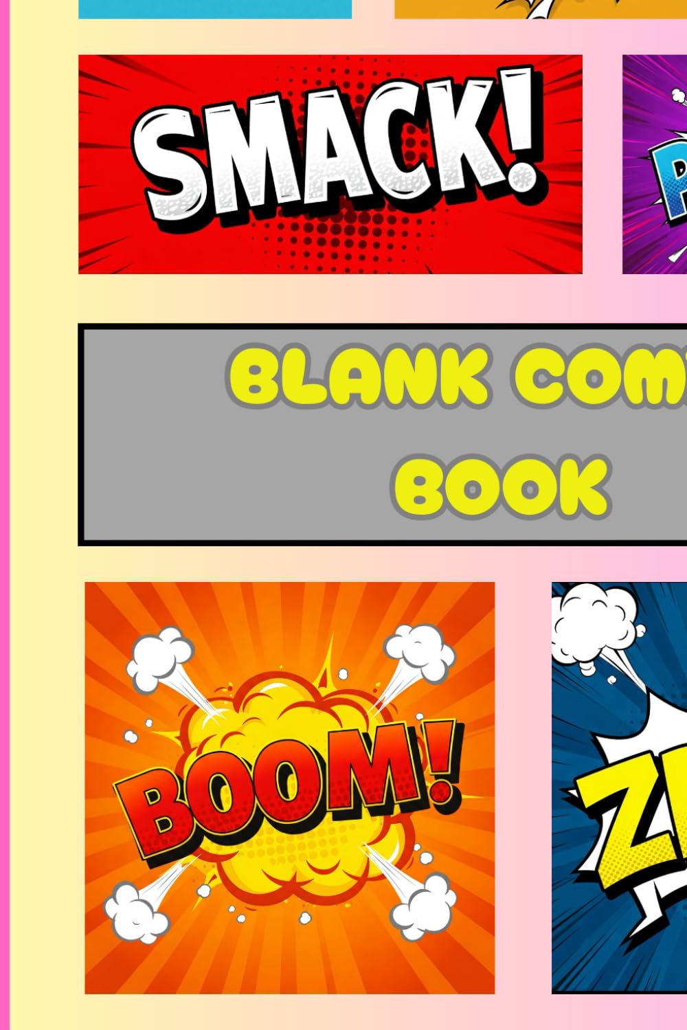 

BLANK COMIC BOOK: Build your creativity (Independently published)