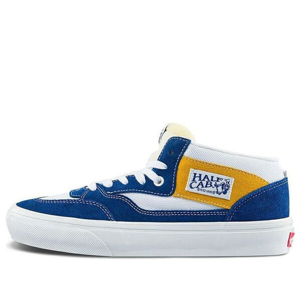 

Кроссовки skate half 'blue white yellow' Vans, синий