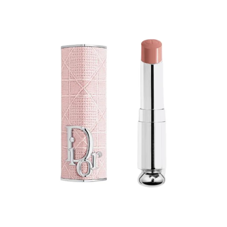 DIOR Увлажняющий крем для сияния кожи 3,2 г, Two-Piece Set: Soft Pink Checkered Lipstick Case+Lipstick Refill #527 ATELIER Dior Atelier, Smoky Pink Bean