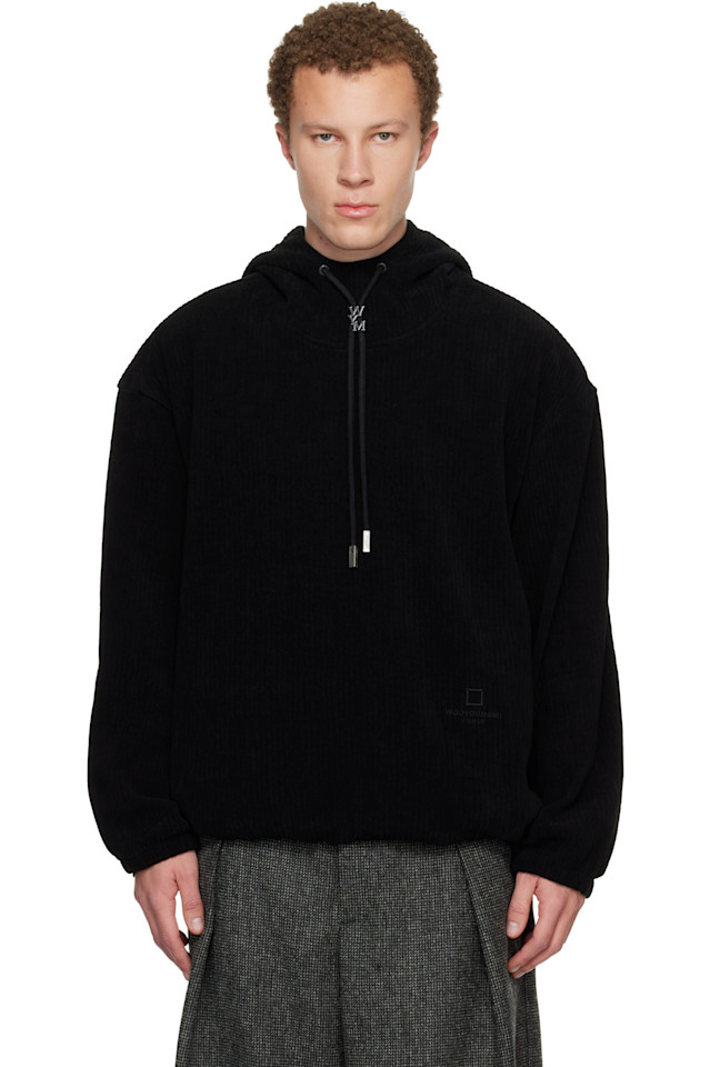 

Толстовка в рубчик Wooyoungmi, черный