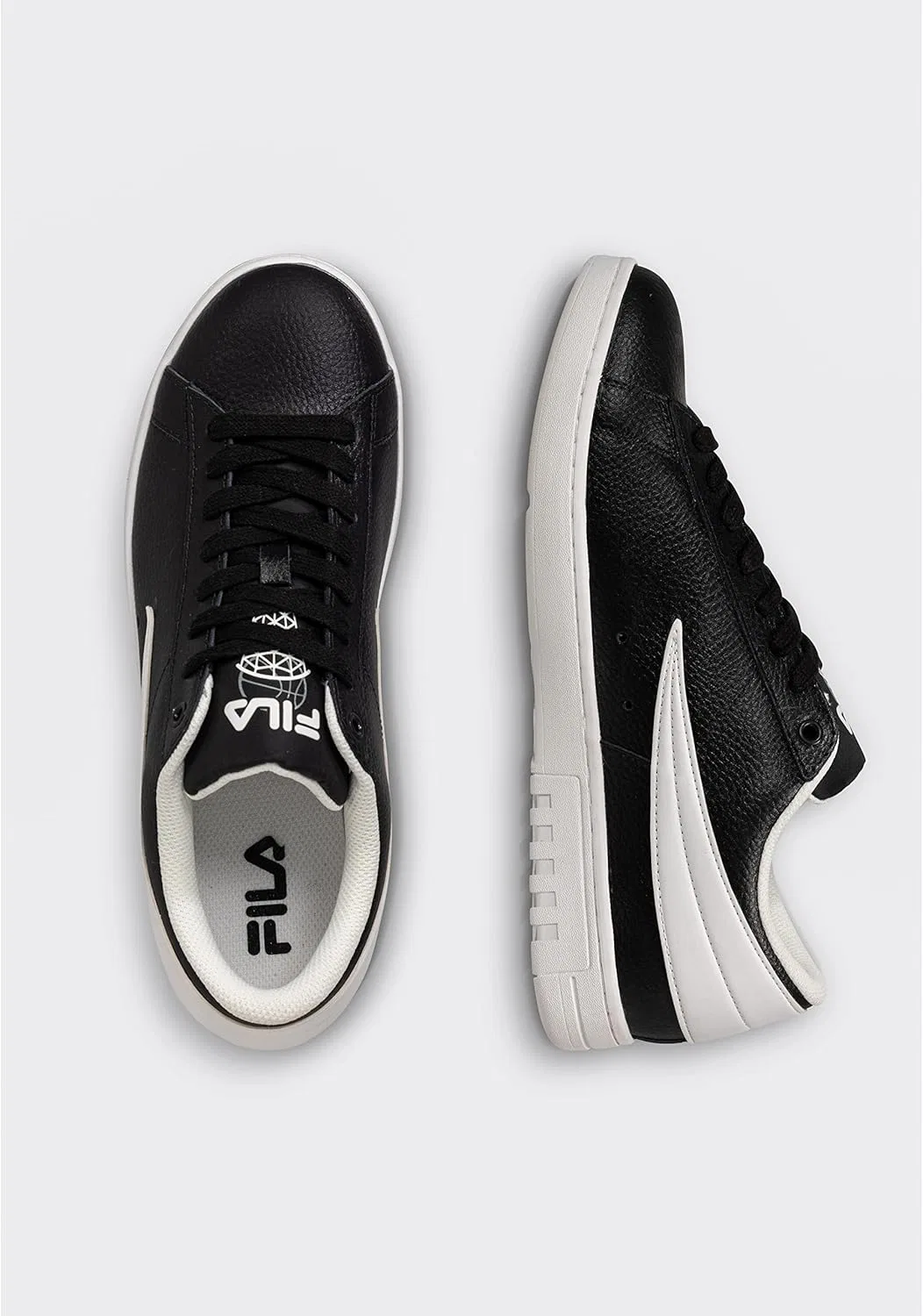 Мужские кроссовки FILA Highflyer размера L, Black White — фото 4