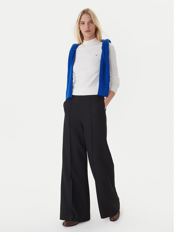 Свитер regular fit WW0WW47462 Tommy Hilfiger, экрю — фото 2