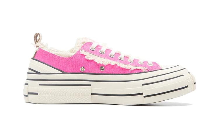 Детские кроссовки для скейтбординга PS Low-top Ярко-розовые Xvessel — фото 2