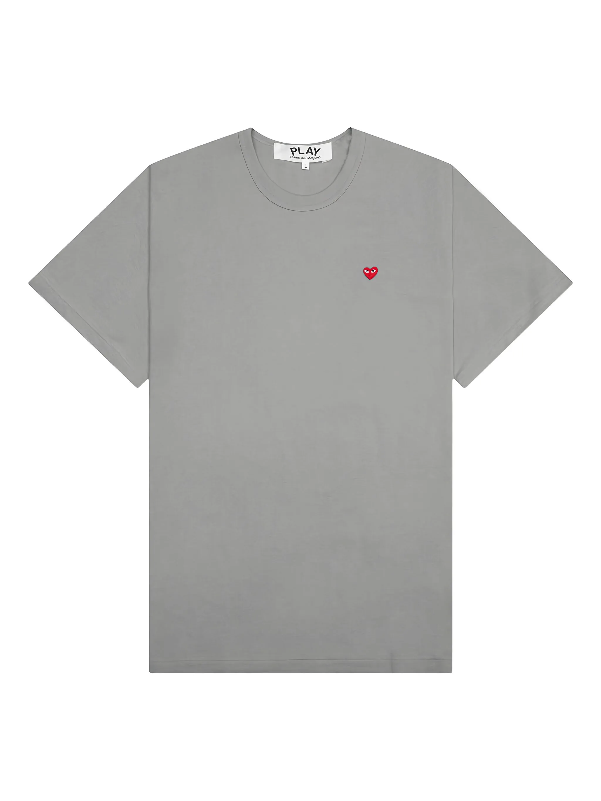 

Футболка с нашивкой Comme Des Garçons Play, серый