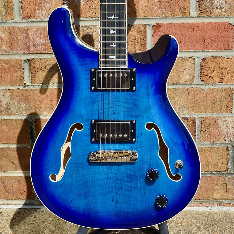 

Электрогитара PRS SE Hollowbody II Faded Blue Burst