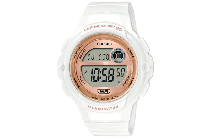 

Унисекс золотые часы CASIO 40,5 мм