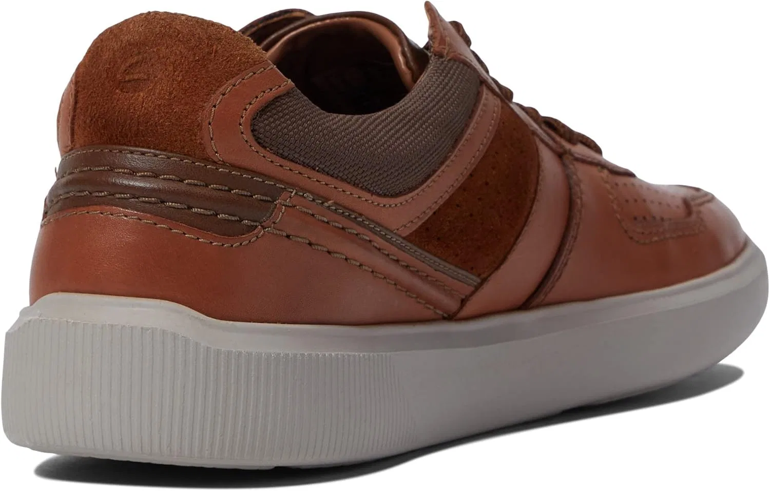 Мужские кроссовки Clarks Cambro Race Trainers, Dark Brown Combi — фото 4