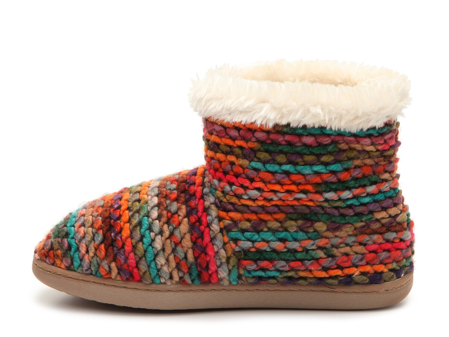 Тапочки Betty Bootie Minnetonka, оранжевый — фото 3