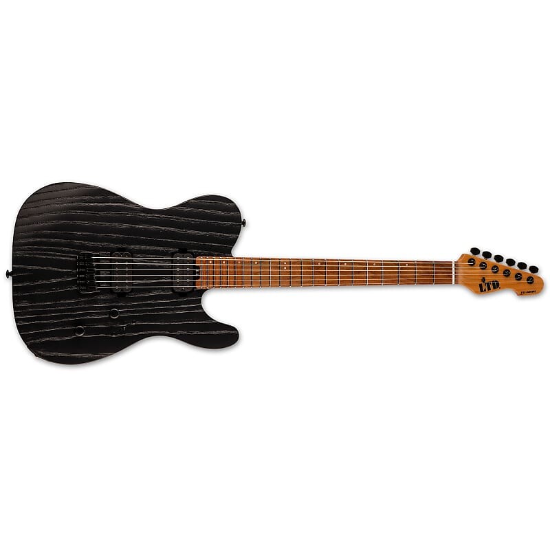 

Электрогитара ESP LTD TE-1000 Black Blast Electric Guitar TE1000