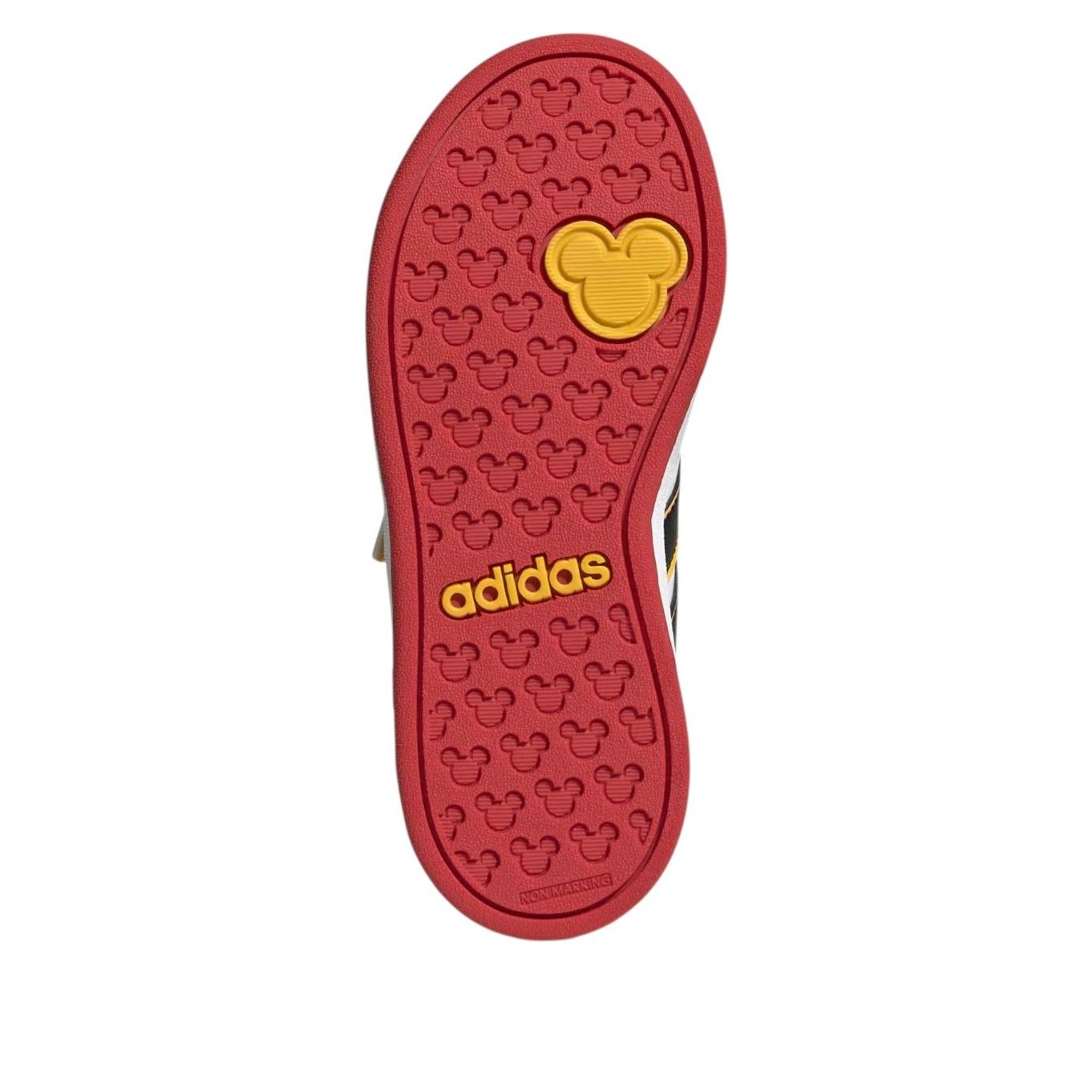 Кроссовки (GS) adidas x Disney Mickey Mouse Grand Court 'Cloud White Black' — фото 4