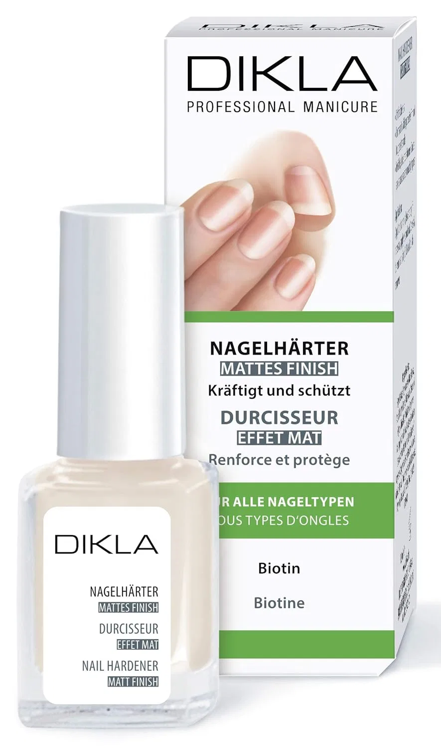 Укрепитель для ногтей DIKLA Matte Finish, 11 мл Dikla
