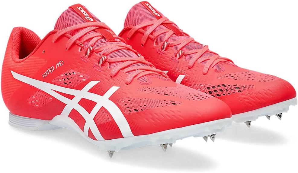 Мужские кроссовки для легкой атлетики ASICS Hyper Md 8, красный — фото 3