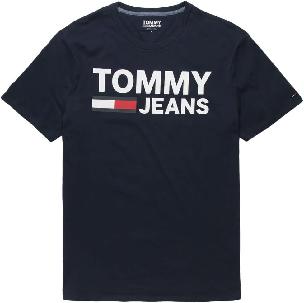 Мужская футболка Tommy Hilfiger с логотипом — фото 2