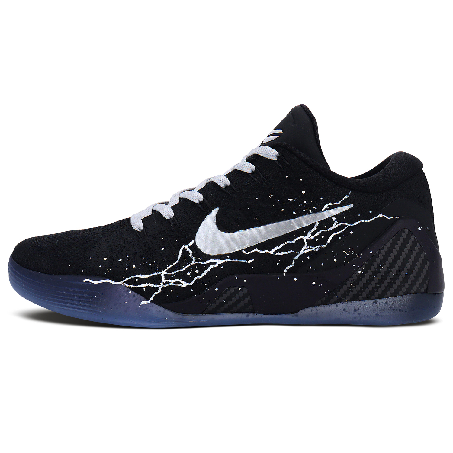

Nike Kobe 9 Slip Resistant Abrasion Resistant Low top Basketball Shoes мужские черные Warrior