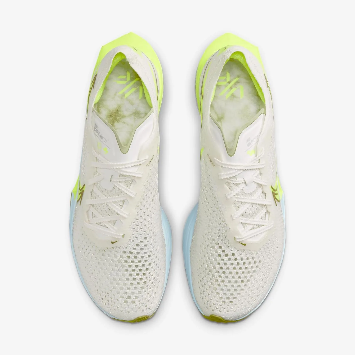 Мужские кроссовки Nike Zoomx Vaporfly Next% 3, голубой/оливковый — фото 4