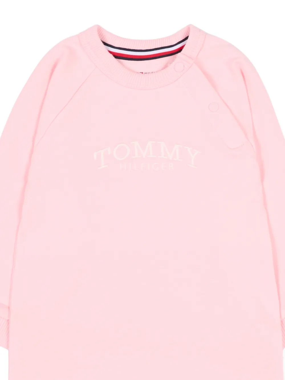 Комбинезон с длинными рукавами Tommy Hilfiger Junior, розовый — фото 3
