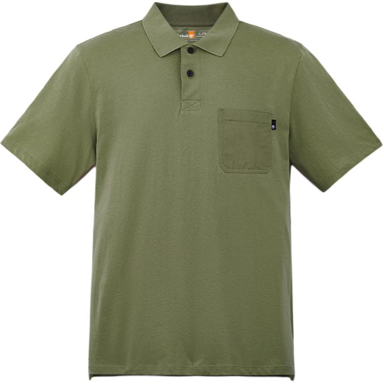 

Timberland Поло SS24 мужская Kassel Green, Зеленый, Timberland Поло SS24 мужская Kassel Green