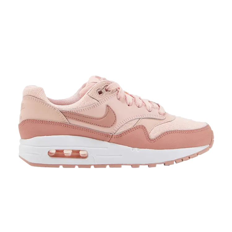 

Кроссовки Nike Air Max 1 SE GS 'Storm Pink', розовый