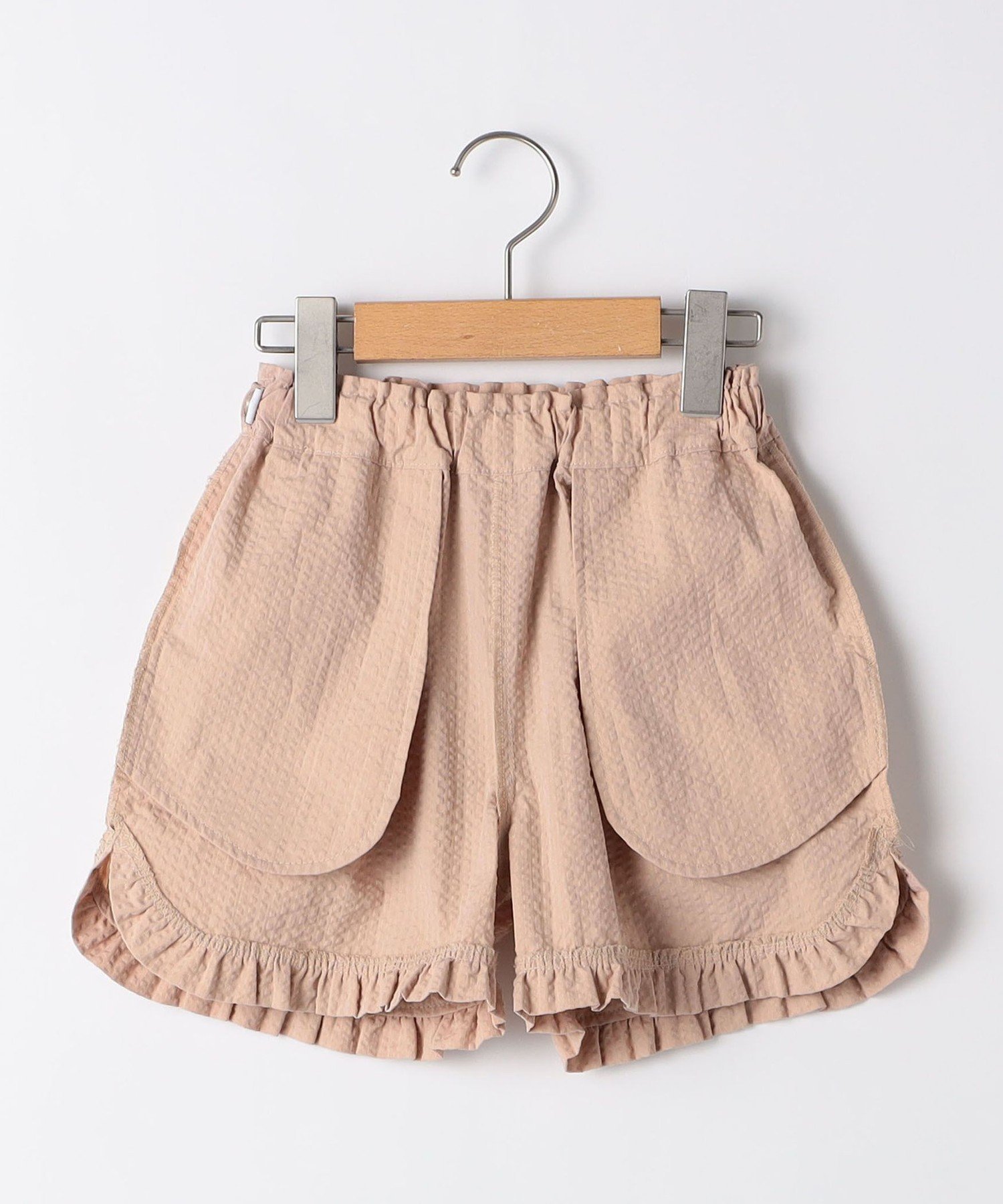 Детские шорты SHIPS: 140-150 см / <Влагоотводящие> с оборками SHIPS KIDS, Pink Beige — фото 3