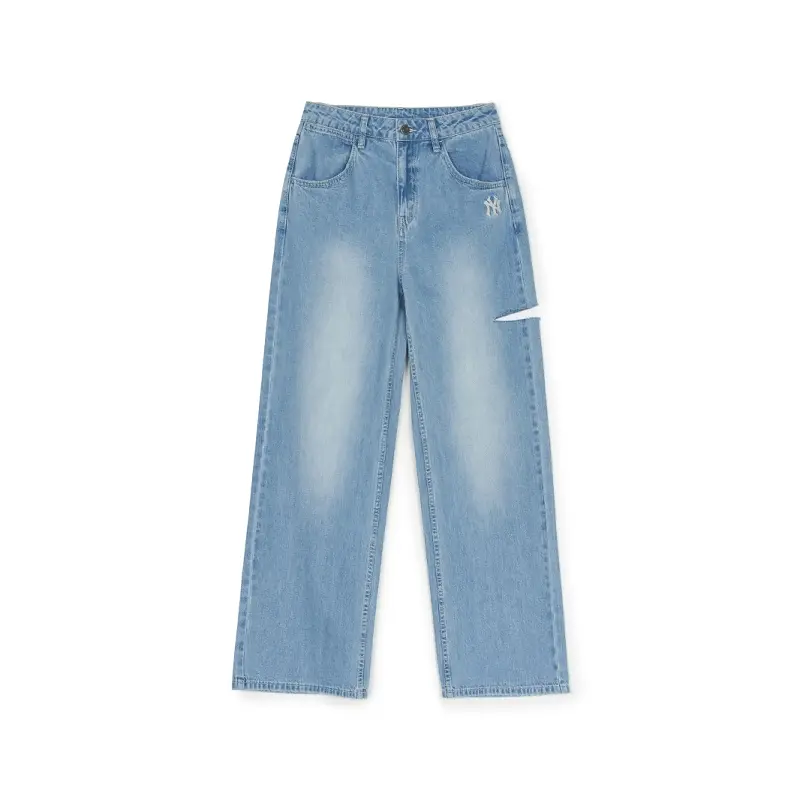 

MLB Нью-Йорк Янкиз джинсы женские Sky Blue