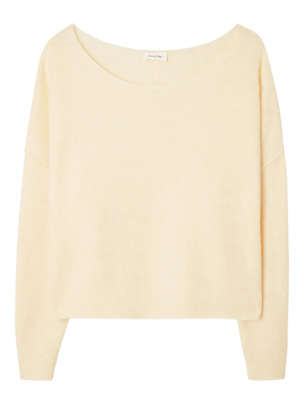 

Свитер Damsville с вырезом-лодочкой American Vintage, нейтральный