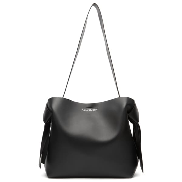 

Musubi midi новая кожаная сумка r Acne Studios, черный