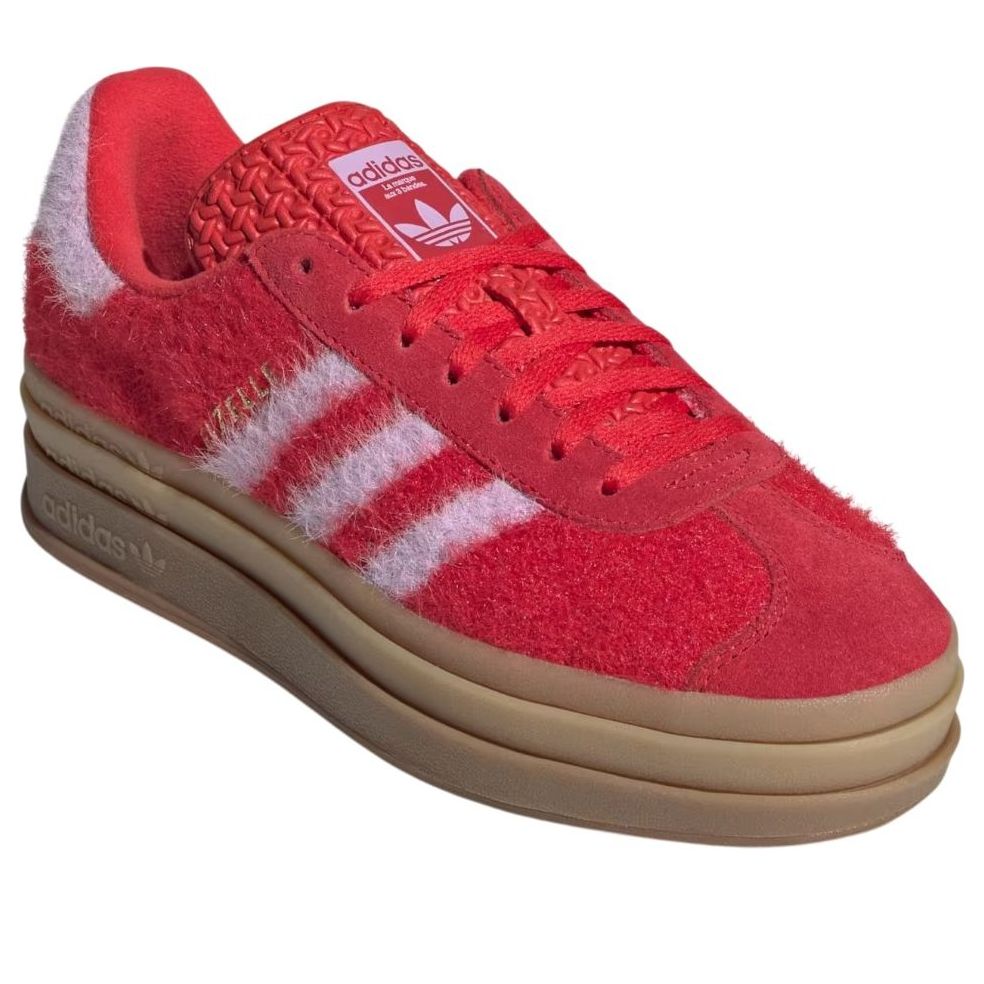 Кроссовки (WMNS) adidas Gazelle Bold 'Better Scarlet Bliss Lilac' — фото 4