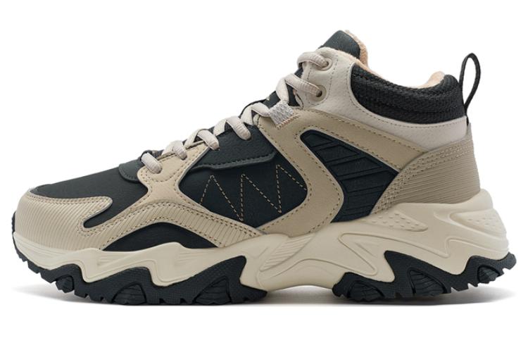 

Высокие повседневные кроссовки мужские бежево-черные XTEP